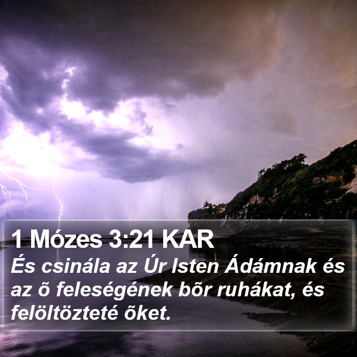 1 Mózes 3:21 KAR Bible Study