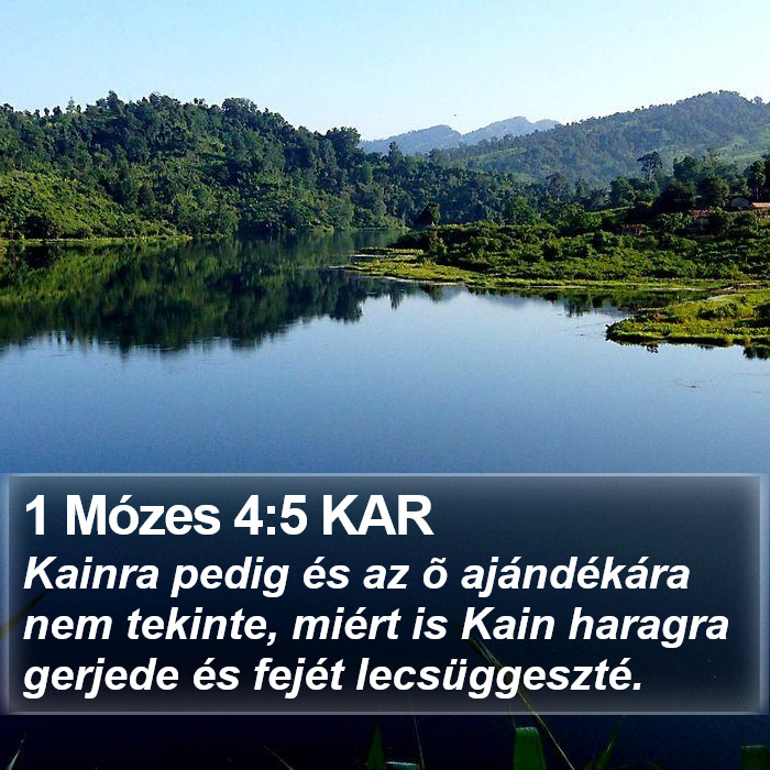 1 Mózes 4:5 KAR Bible Study