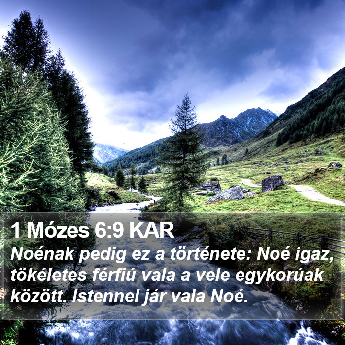 1 Mózes 6:9 KAR Bible Study