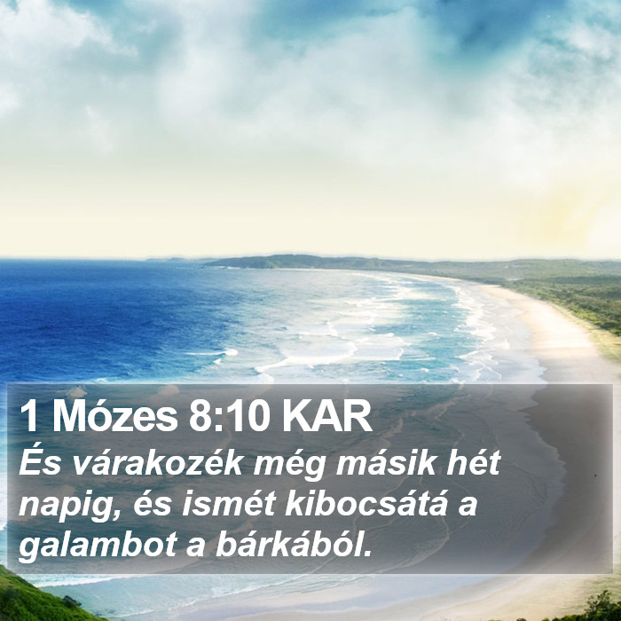 1 Mózes 8:10 KAR Bible Study