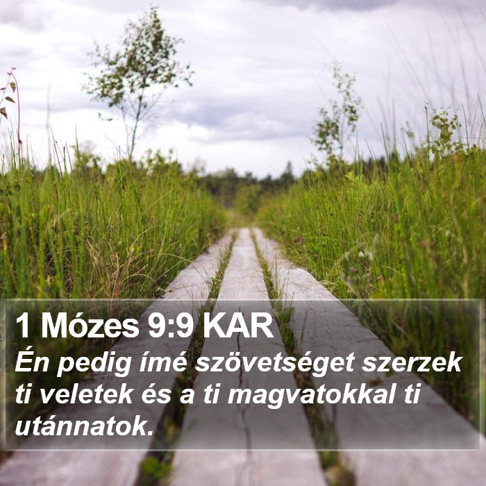 1 Mózes 9:9 KAR Bible Study