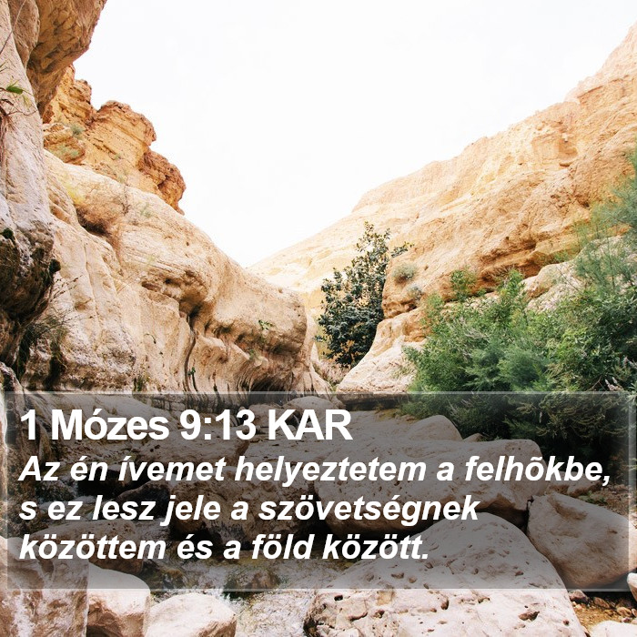 1 Mózes 9:13 KAR Bible Study