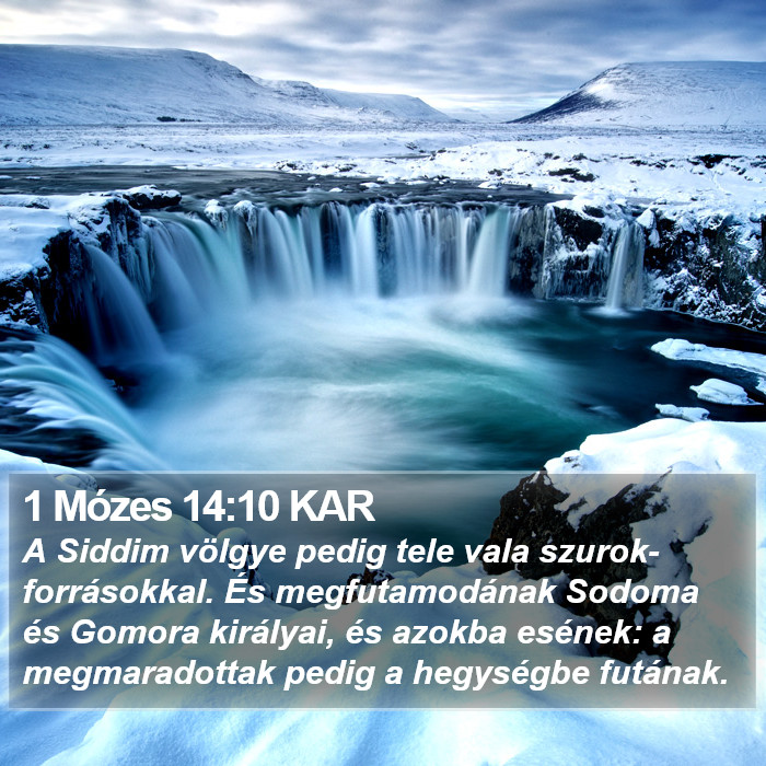 1 Mózes 14:10 KAR Bible Study