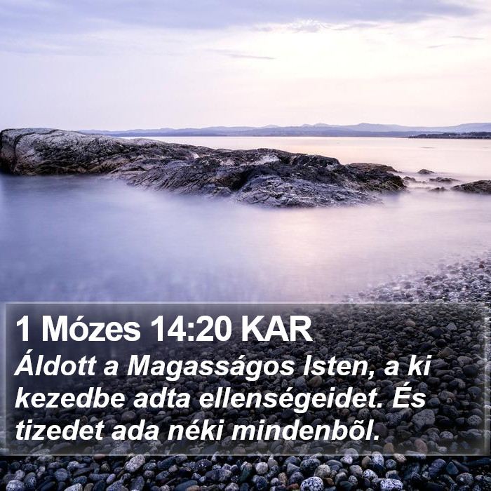 1 Mózes 14:20 KAR Bible Study