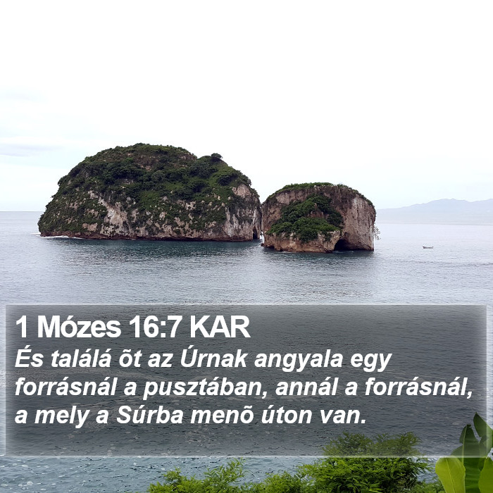 1 Mózes 16:7 KAR Bible Study