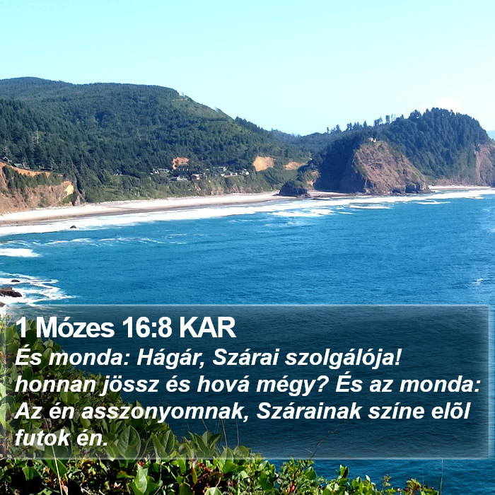 1 Mózes 16:8 KAR Bible Study