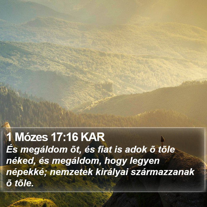 1 Mózes 17:16 KAR Bible Study