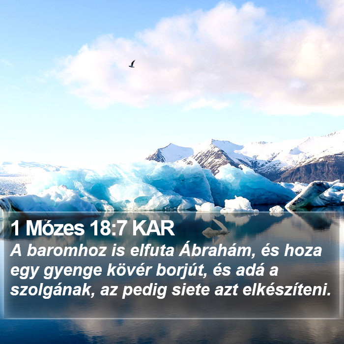 1 Mózes 18:7 KAR Bible Study