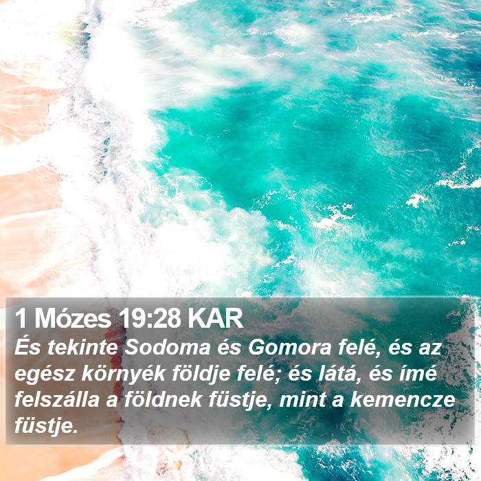 1 Mózes 19:28 KAR Bible Study