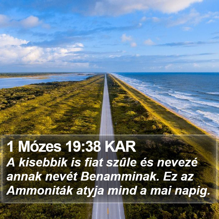 1 Mózes 19:38 KAR Bible Study