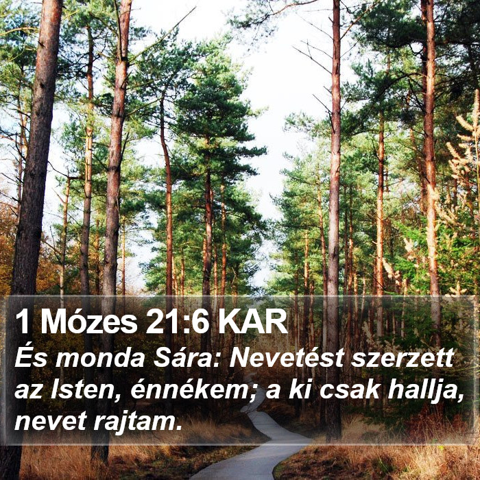 1 Mózes 21:6 KAR Bible Study