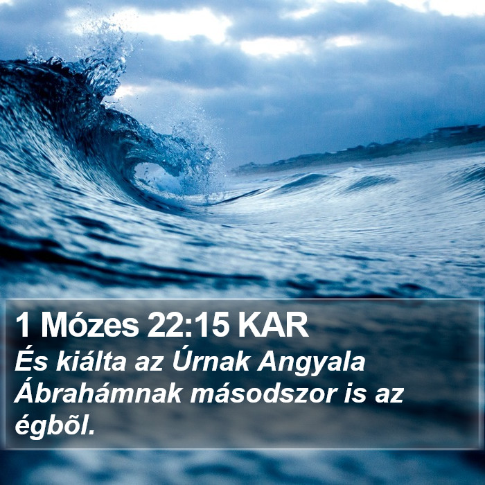 1 Mózes 22:15 KAR Bible Study