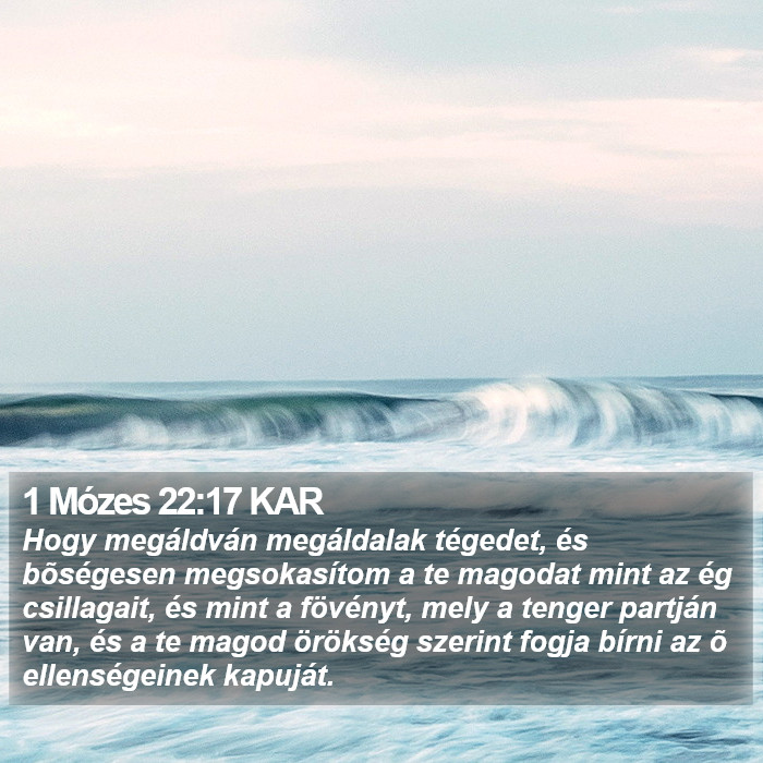 1 Mózes 22:17 KAR Bible Study