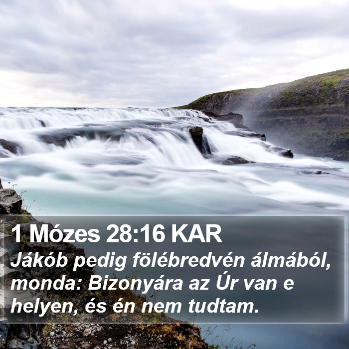 1 Mózes 28:16 KAR Bible Study