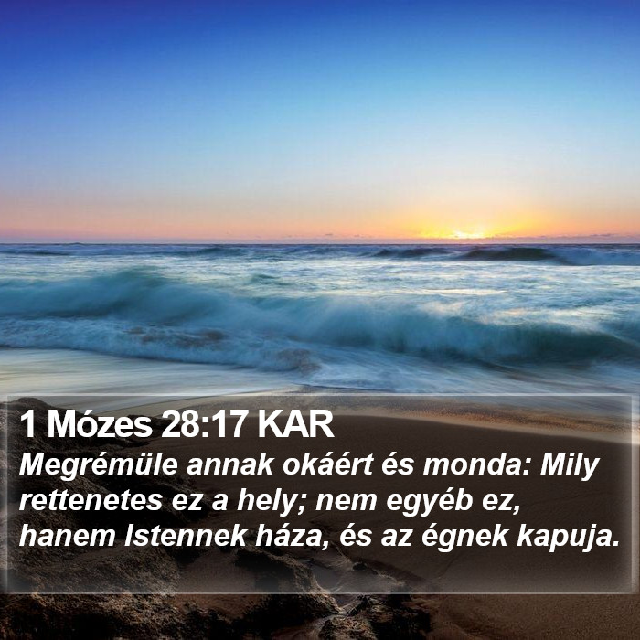 1 Mózes 28:17 KAR Bible Study