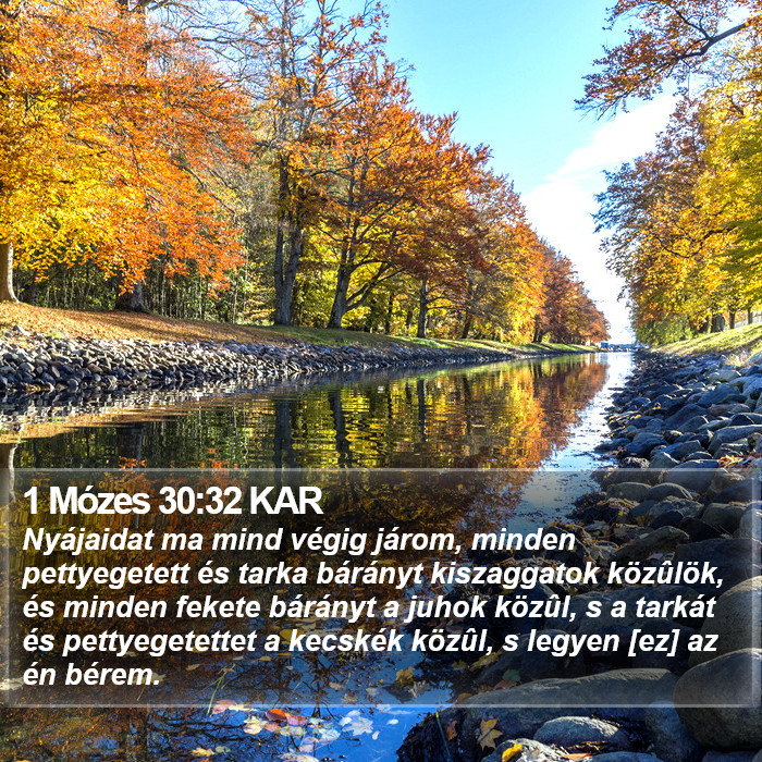 1 Mózes 30:32 KAR Bible Study
