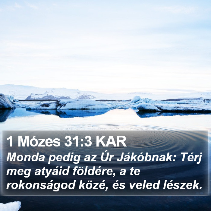 1 Mózes 31:3 KAR Bible Study