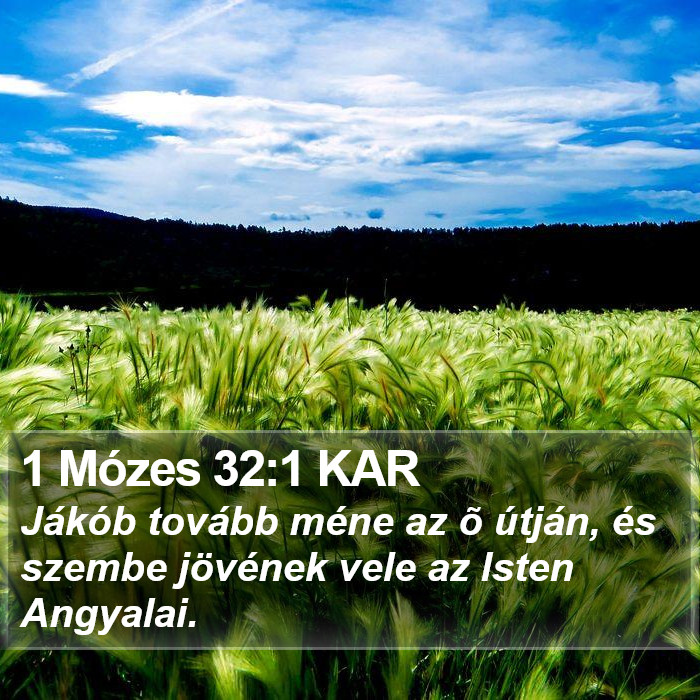 1 Mózes 32:1 KAR Bible Study