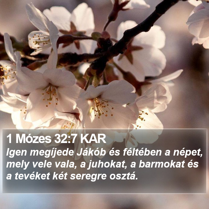 1 Mózes 32:7 KAR Bible Study