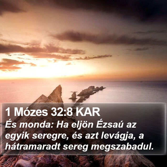 1 Mózes 32:8 KAR Bible Study