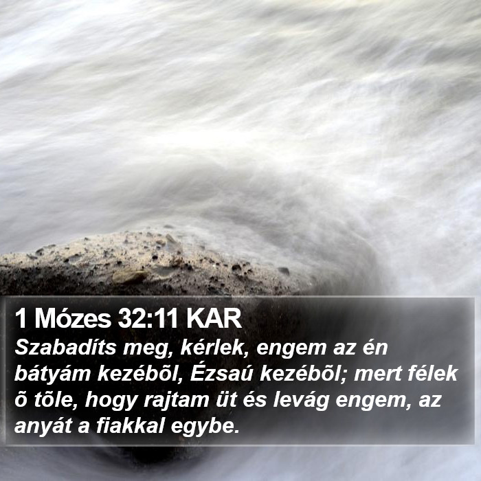 1 Mózes 32:11 KAR Bible Study