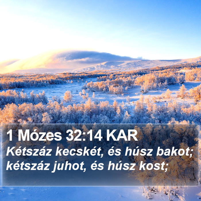 1 Mózes 32:14 KAR Bible Study