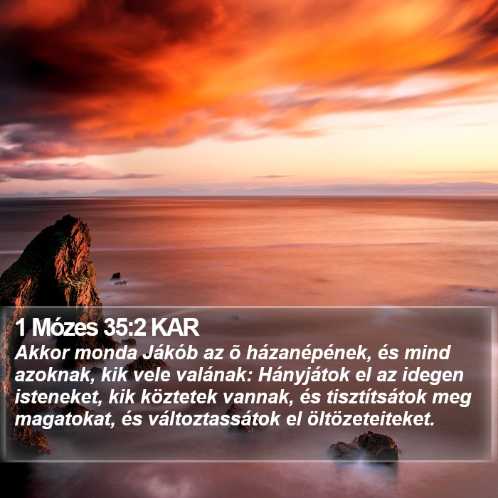 1 Mózes 35:2 KAR Bible Study