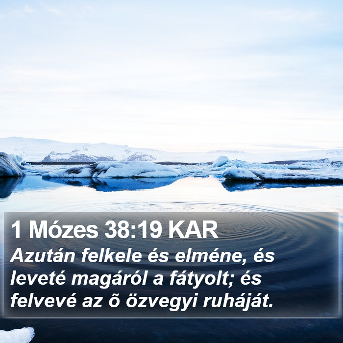 1 Mózes 38:19 KAR Bible Study