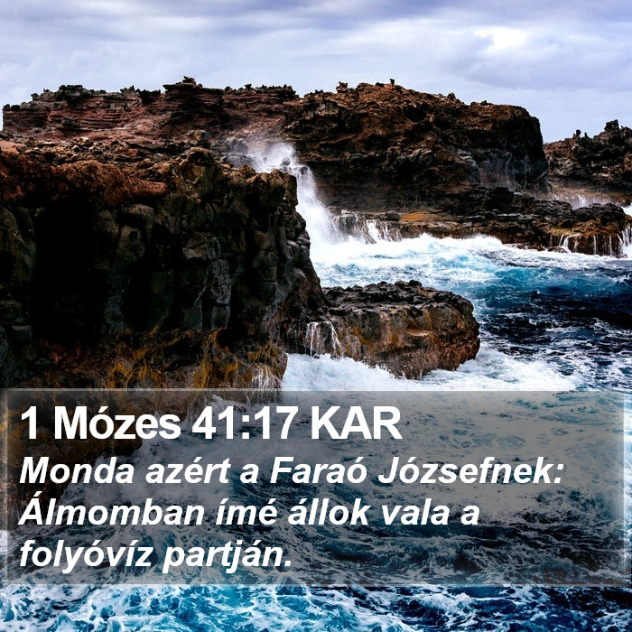 1 Mózes 41:17 KAR Bible Study