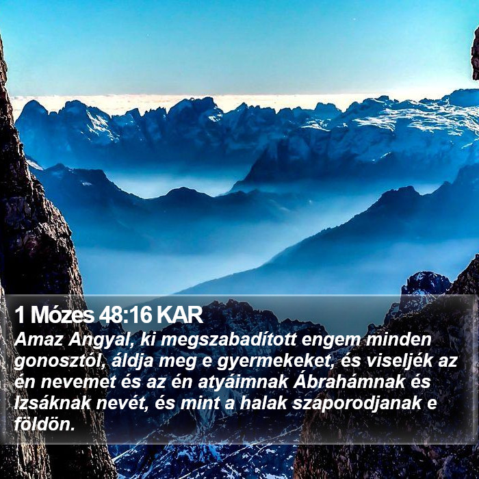 1 Mózes 48:16 KAR Bible Study