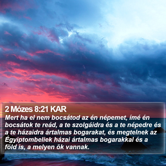 2 Mózes 8:21 KAR Bible Study