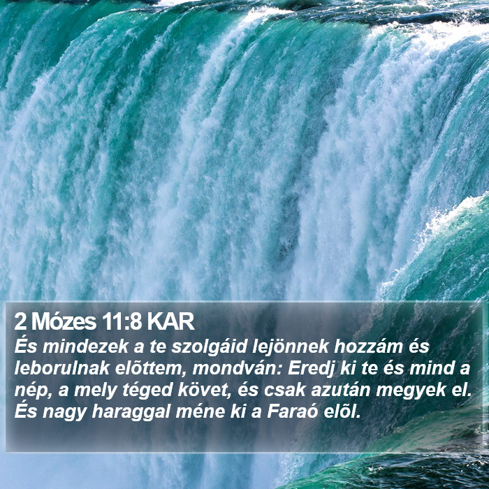 2 Mózes 11:8 KAR Bible Study