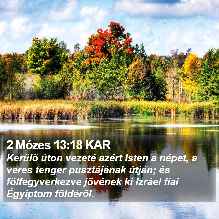 2 Mózes 13:18 KAR Bible Study