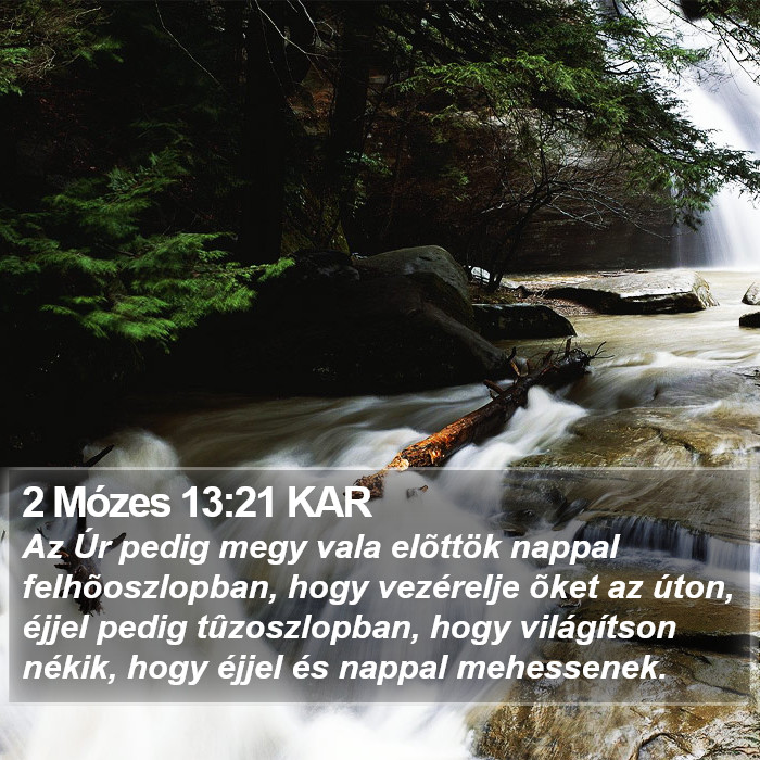 2 Mózes 13:21 KAR Bible Study