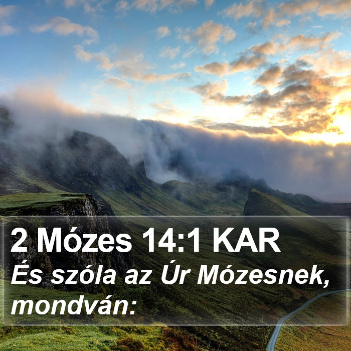 2 Mózes 14:1 KAR Bible Study