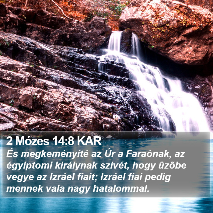 2 Mózes 14:8 KAR Bible Study