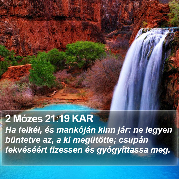 2 Mózes 21:19 KAR Bible Study