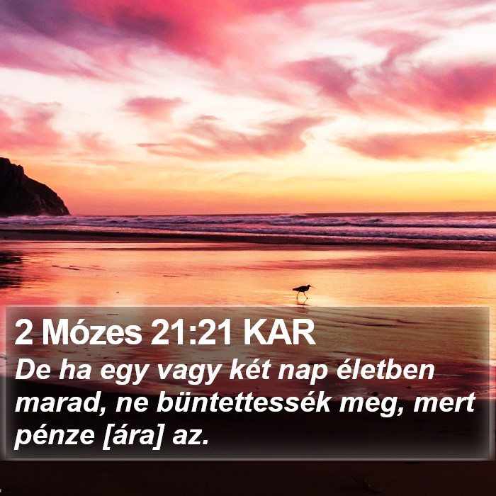 2 Mózes 21:21 KAR Bible Study