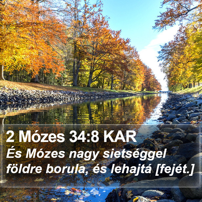 2 Mózes 34:8 KAR Bible Study