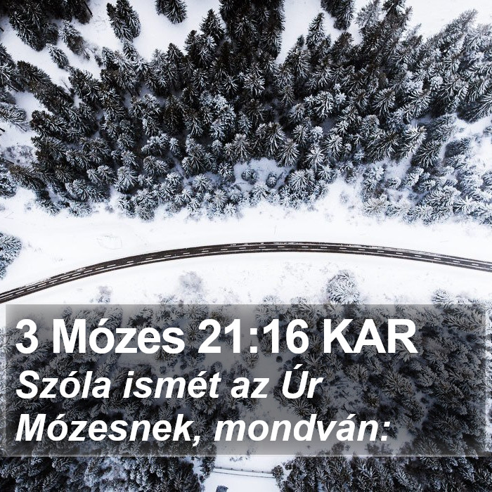 3 Mózes 21:16 KAR Bible Study