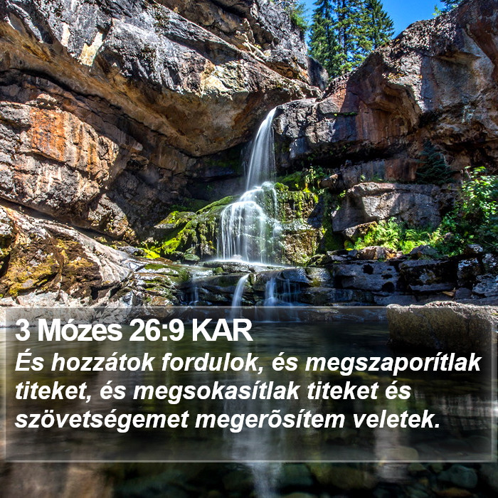 3 Mózes 26:9 KAR Bible Study