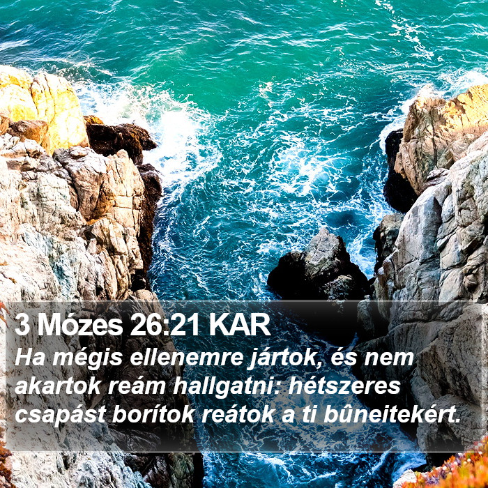 3 Mózes 26:21 KAR Bible Study