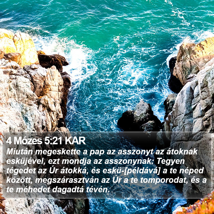 4 Mózes 5:21 KAR Bible Study