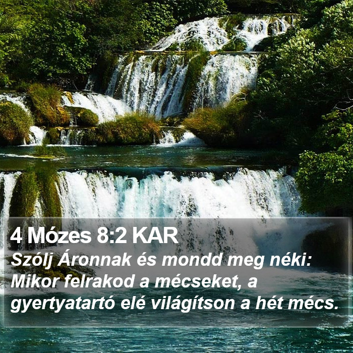 4 Mózes 8:2 KAR Bible Study