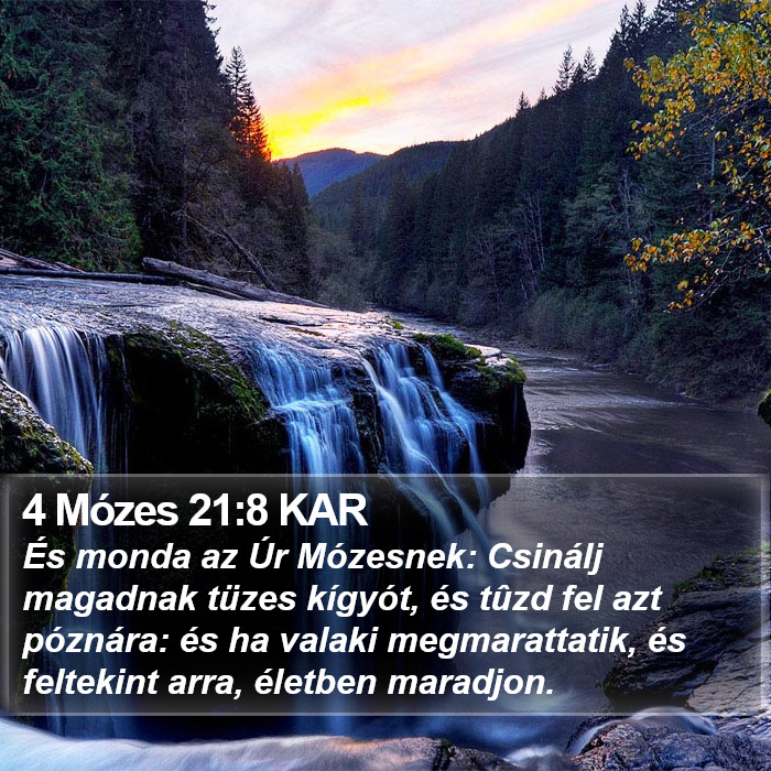 4 Mózes 21:8 KAR Bible Study