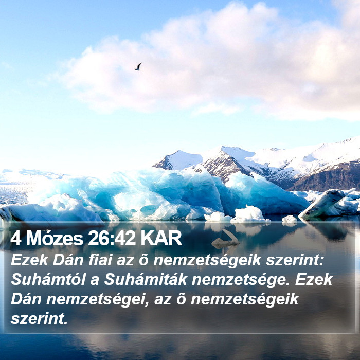 4 Mózes 26:42 KAR Bible Study
