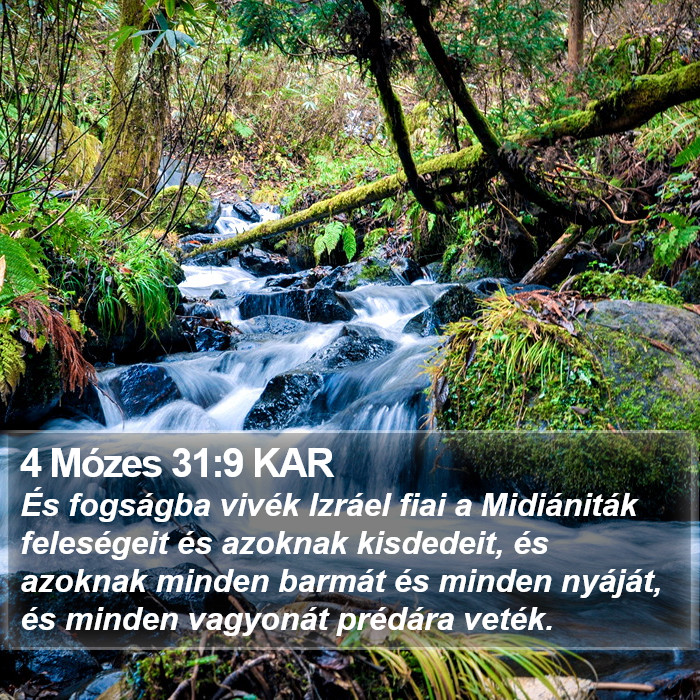 4 Mózes 31:9 KAR Bible Study
