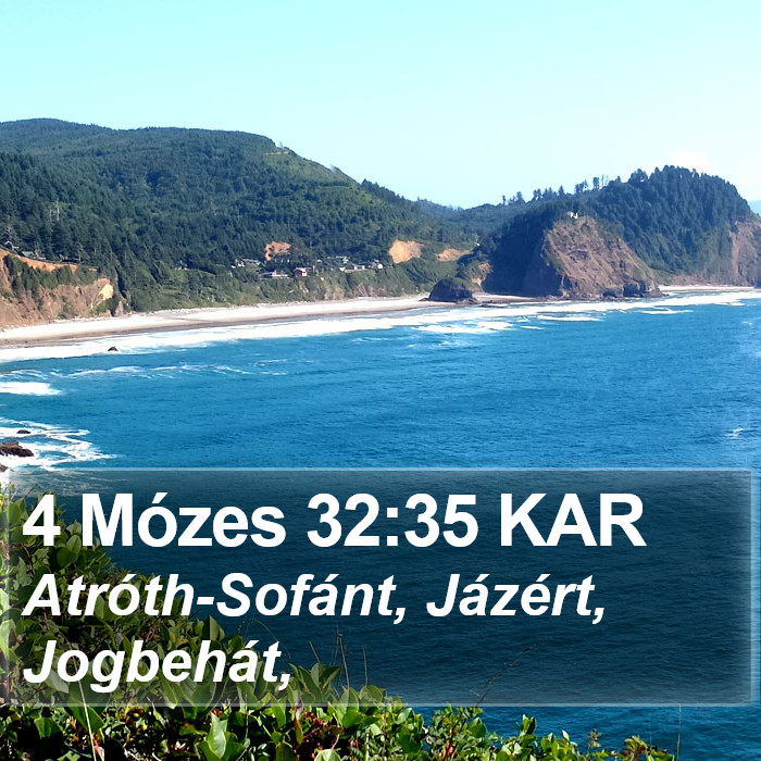 4 Mózes 32:35 KAR Bible Study