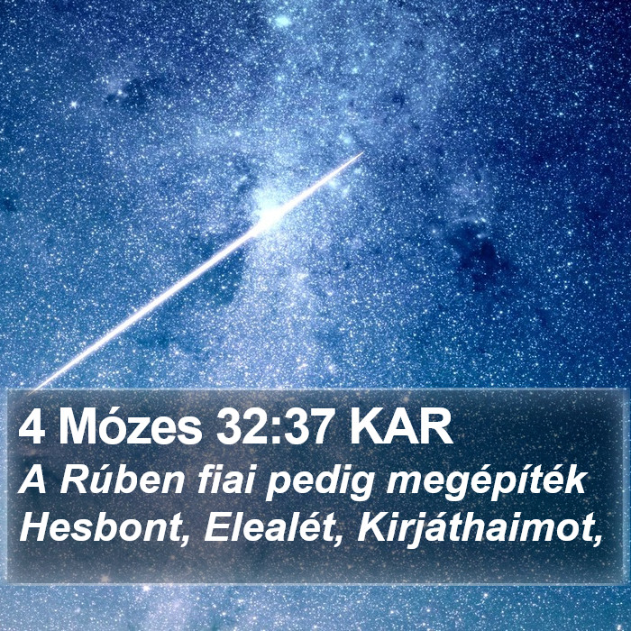 4 Mózes 32:37 KAR Bible Study