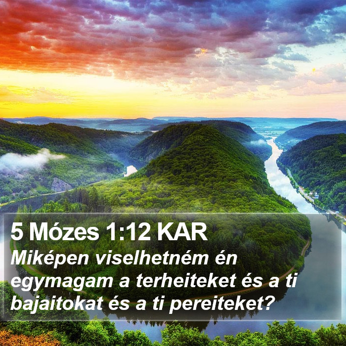 5 Mózes 1:12 KAR Bible Study